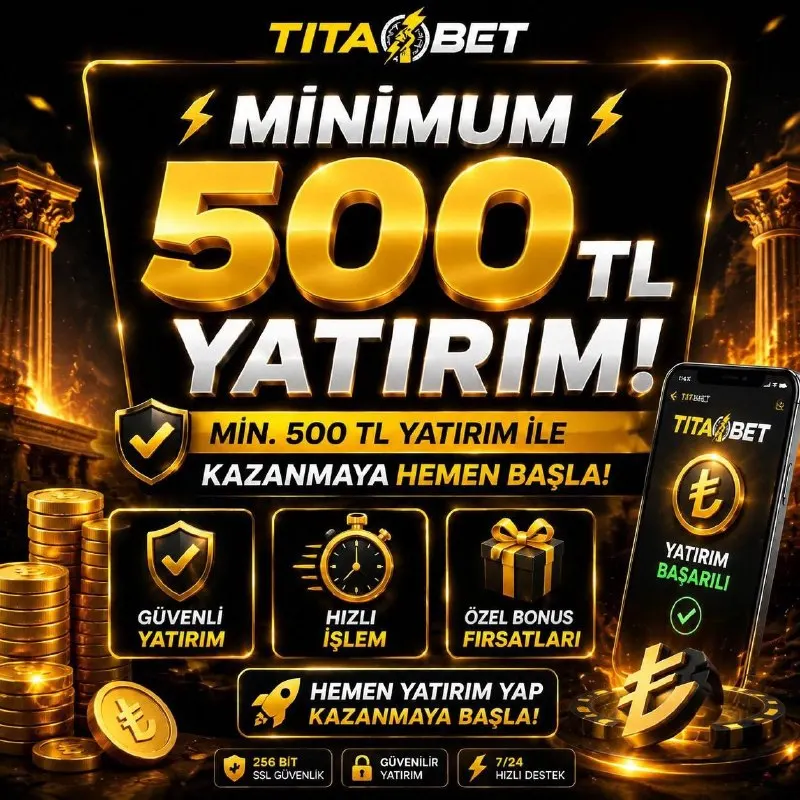 Titabet Telegram: 🚨TITABET HAVALE YATIRIM FIRSATI 🚨 💰Minimum 500 TL Havale Yatırım ile hemen…