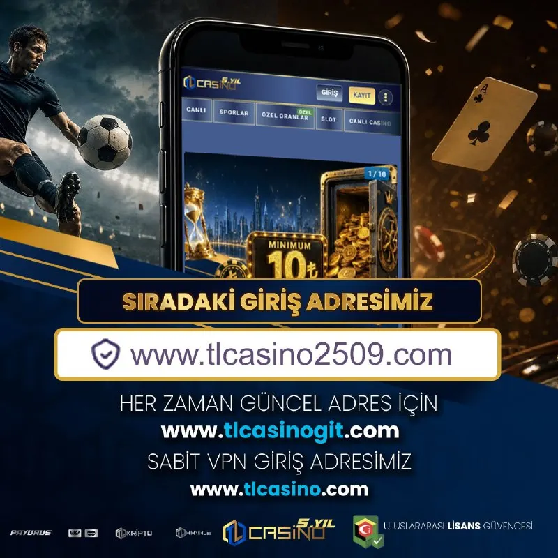 TLCasino Telegram: Sn. Üyelerimiz; Giriş Adresimiz Güncellenmiştir. 🔗 Güncel Giriş İçin Tıklayınız…