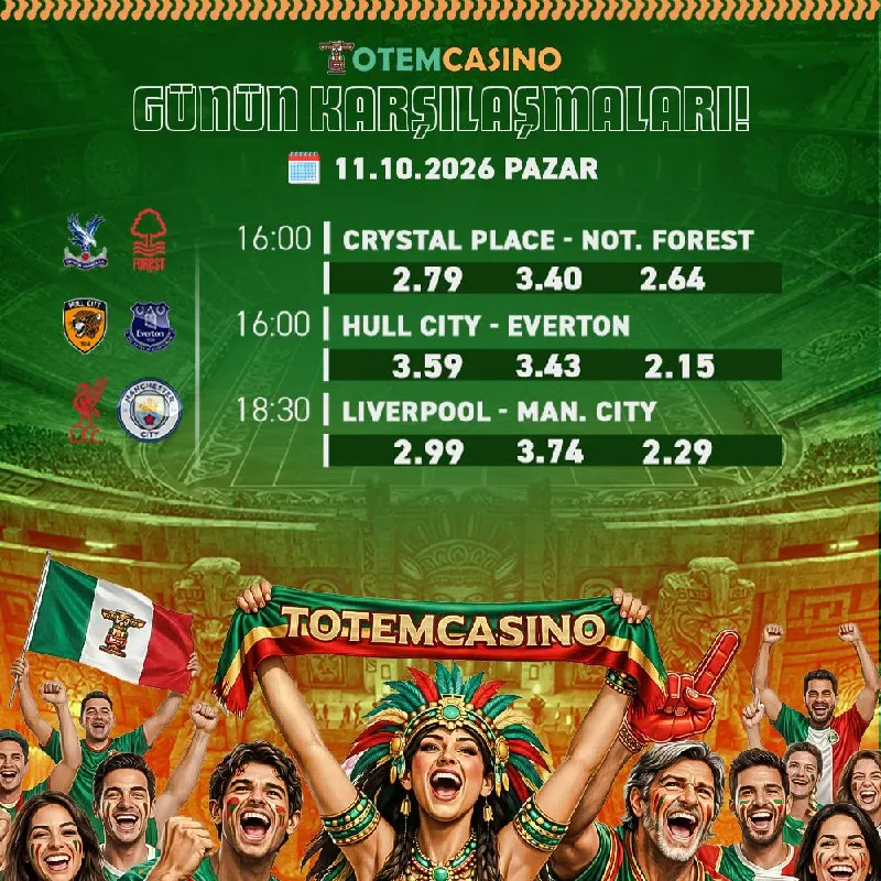 Totem Casino Telegram: 💎💎💎💎💎💎💎💎💎💎 ⚽️ Totem Casino'da Günün Karşılaşmaları.💎 💰Crystal Place 😂 Not…