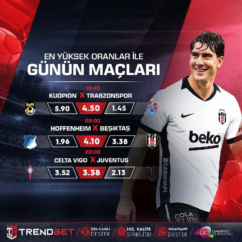 Trendbet Telegram: ⬇️ #TrendBet 'ten Günün En Heyecanlı Maçları ⬇️ 🕒 19:45 - Kuopion ⚔️…