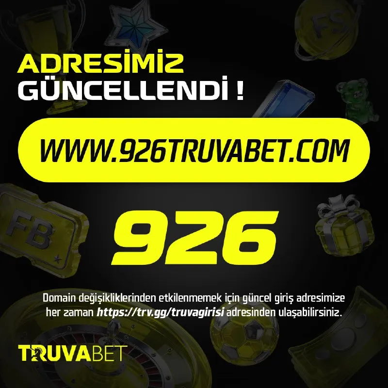 Truvabet Telegram: 🫠 Giriş Adresimiz Güncellenmiştir! - www.926truvabet.com ❓ Kesintisiz erişim…