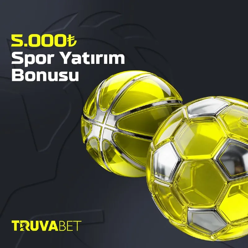 Truvabet Telegram: 🏆 #Truva’da spor severlere özel: 5.000₺ - %100 Yatırım Bonusu ile bahis keyfini…