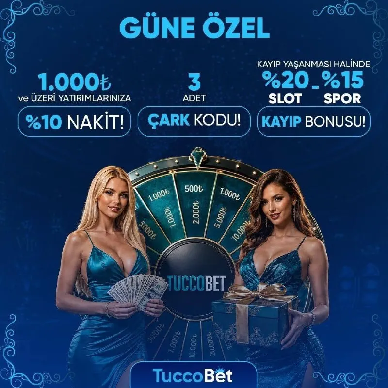 Tuccobet Telegram: ✅ #TUCCOBET'TE GÜNE ÖZEL FIRSAT! 💻1️⃣0️⃣ NAKİT + 3️⃣ ÇARK KODU 💻2️⃣0️⃣ KAYIP…