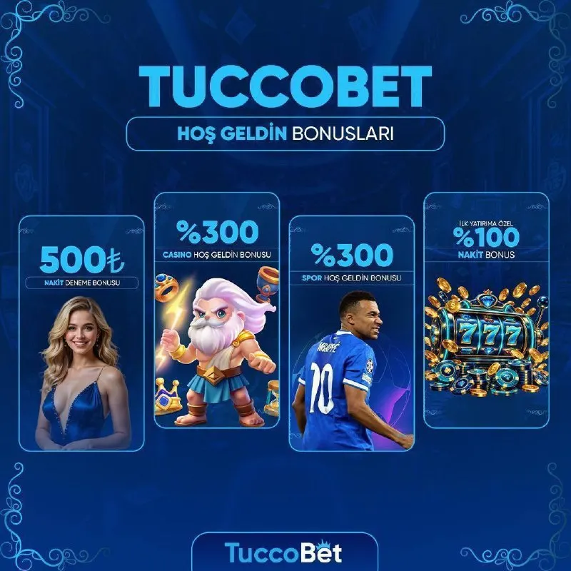 Tuccobet Telegram: 🔥 #Tuccobet'te Hoş Geldin Bonusları 🔥 🎁 500TL DENEME BONUSU 💯 İlk Yatırıma Özel…