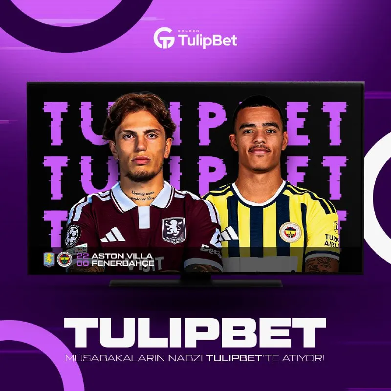 Tulipbet Telegram: ⚠️ DEV MAÇI KESİNTİSİZ VE CANLI İZLEME KEYFİ TULIPBET'TE! 📺 🏴󠁧󠁢󠁥󠁮󠁧󠁿 ASTONVILLA…