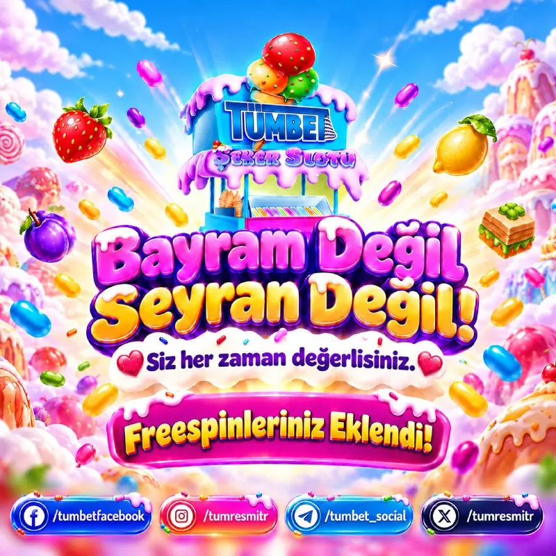 Tümbet Telegram: 🎁 Bayram Değil Seyran Değil 🎁 Siz değerli oyuncularımızı hatırlamak için bayram…