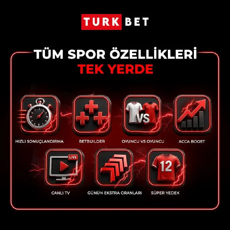 Türkbet Telegram: ⚽️🏀 TÜM SPOR ÖZELLİKLERİ TURKBET’TE, HER YERDE! 🔥 🚀 Hızlı Sonuçlandırma 🎯 Bet…