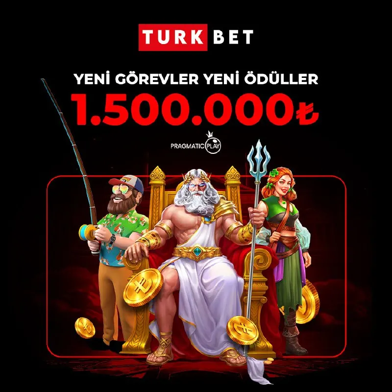 Türkbet Telegram: 🔥🎰 TURKBET’TE GÖREVLERİ BİTİR, ÖDÜLLERİ AÇ! 💰🔓 🚀 Pragmatic Play’de 16–18 Ekim…