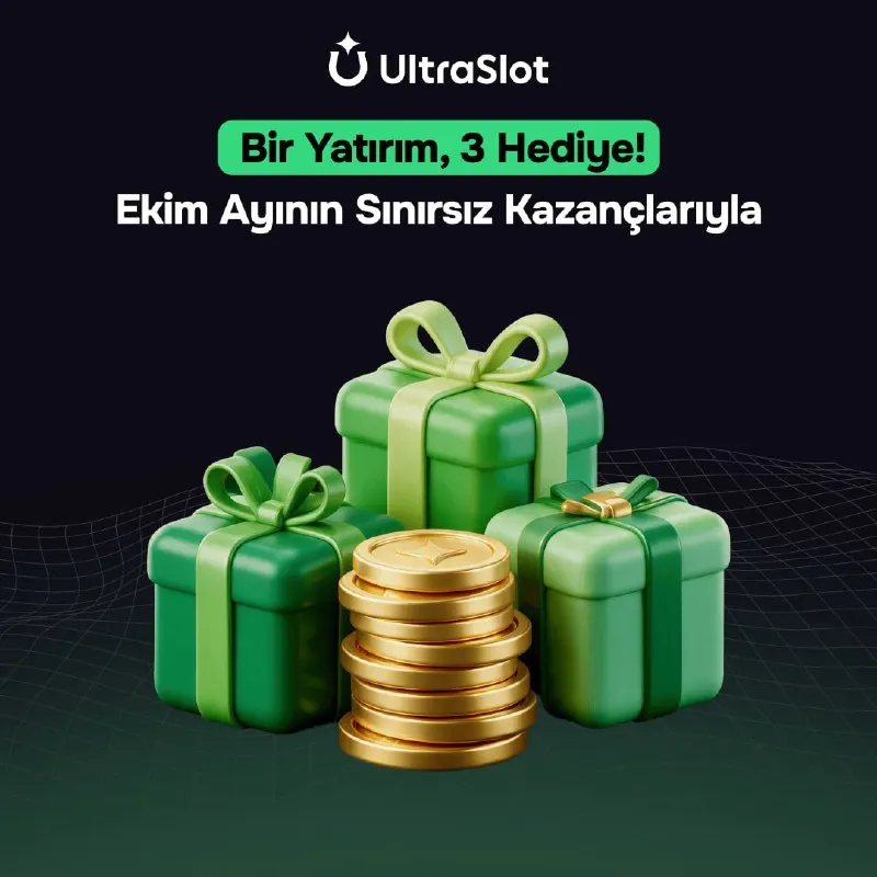 Ultraslot Telegram: UltraSlot’ta Yatırımın Tam Güvencede! 🔥 Yaptığın her yatırıma üçlü mega fırsat…