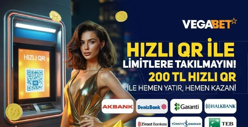 Vegabet Telegram: 🔗HIZLI QR İLE LİMİTLERE TAKILMAYIN!📱 📲200 TL HIZLI QR HEMEN YATIR, HEMEN…