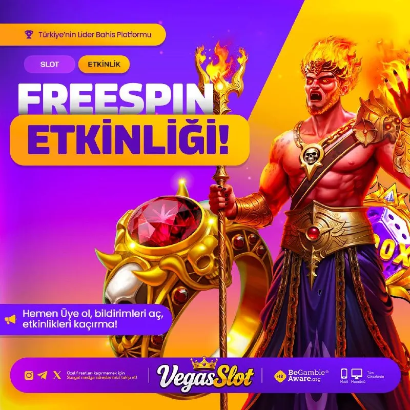 Vegasslot Telegram: 🔥 500₺ DEĞERİNDE HEDİYE FS ▶️ KOD: 9D4H1Q ▶️ OYUN: Gates of Olympus 🟡 spor…