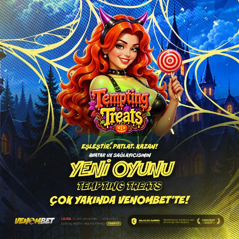 Venombet Telegram: 🔴🔴🔴🔴🔴🔴🔴 🔴🔴🔴🔴🔴🔴🔴🔴`🔴🔴 😈 Avatar UX’in yeni oyunu TEMPTING TREATS, eğlenceyi…
