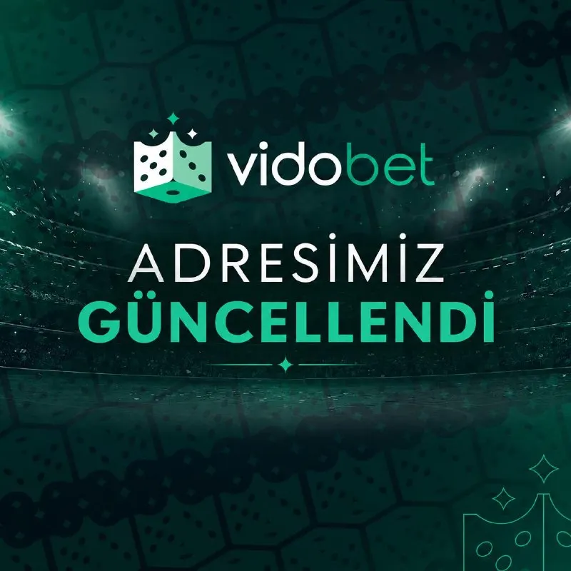 Vidobet Telegram: VIDOBET GİRİŞ ADRESİ GÜNCELLENDİ! 🔔 🟢SİZİ DE VİDO’YA BEKLİYORUZ. Adres değişti…