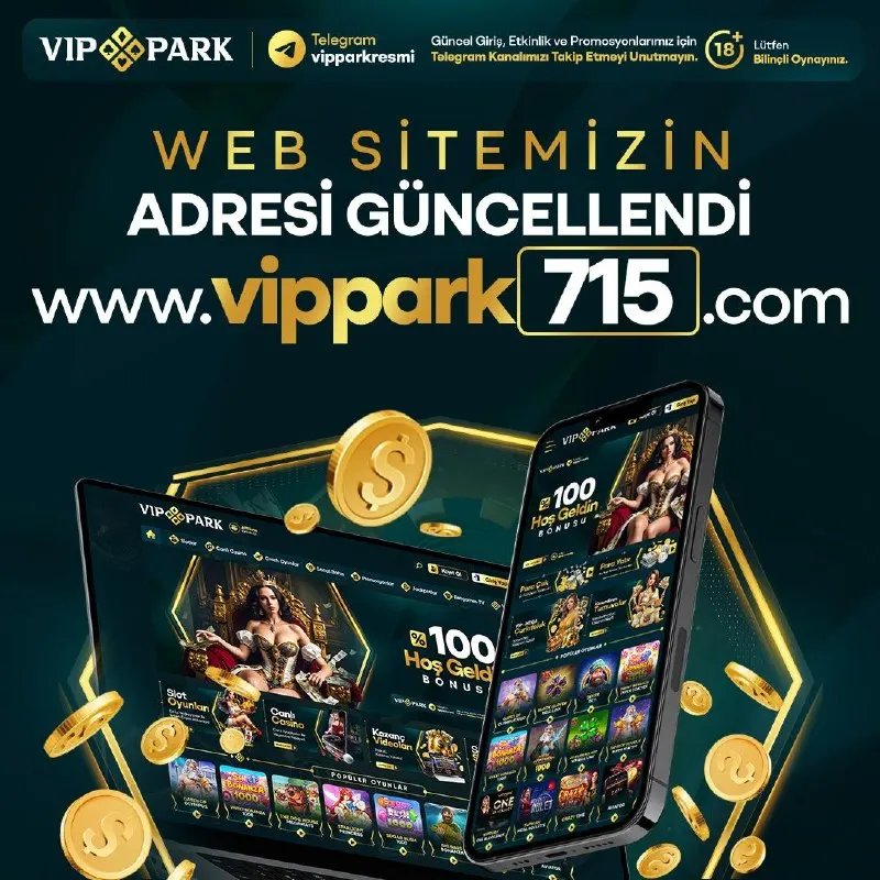 Vippark Telegram: ⚡️Üyelerimizin Dikkatine! 🔗 Güncel Domain Adresimiz www.vippark715.com 'dur. 🌟…