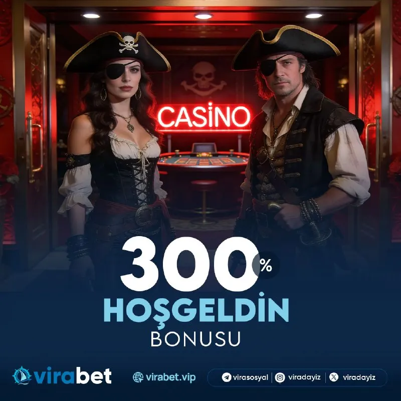 Virabet Telegram: %300 HOŞ GELDİN BONUSU 🎁 🍾 VİRABET'E HOŞ GELDİN! 🤑 IŞIK HIZINDA YATIRIM, IŞIK…