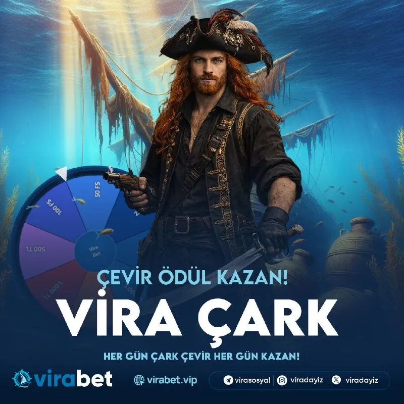Virabet Telegram: 🎰 VİRA ÇARK AKTİF! 🎰 💰 VİRA’DA KAZANCIN YOLU BİTMEZ! SEN DE YENİ GELEN ÇARK…
