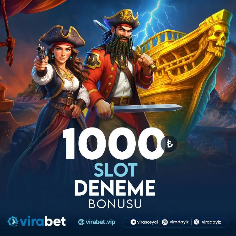 Virabet Telegram: VİRABET'TEN 1️⃣0️⃣0️⃣0️⃣💸 ÇEVRİMSİZ DENEME BONUSU 🔞 🥁 Çevrim Şartı YOK! 💸…