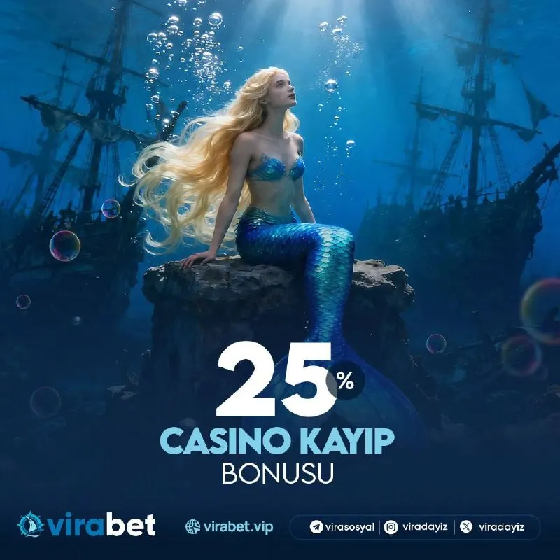 Virabet Telegram: %25 CASİNO KAYIP BONUSU 🎰 😀 Vira'da %25 Kayıp Bonusu İle Şansını Geri Döndürmek…