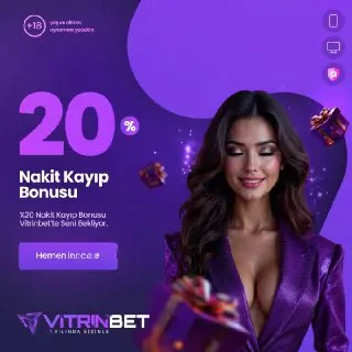 Vitrinbet Telegram: 🎁 %20 NAKİT KAYIP BONUSU! Kaybettiğini geri almanın zamanı geldi! 💸 Artık spor…