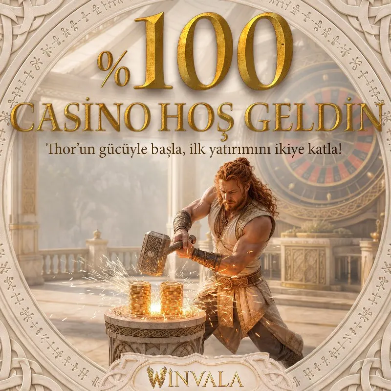 Winvala Telegram: 🥇 HOŞ GELDİN DEDİK, ELİ BOŞ GEL DEMEDİK! 😉 🏰 Winvala krallığında ilk casino…
