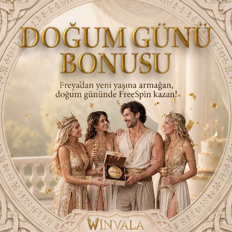 Winvala Telegram: 🎂 PASTA TAMAM, GANİMET NEREDE? 🎉 Winvala’da doğum günün kuru bir mesajla değil…
