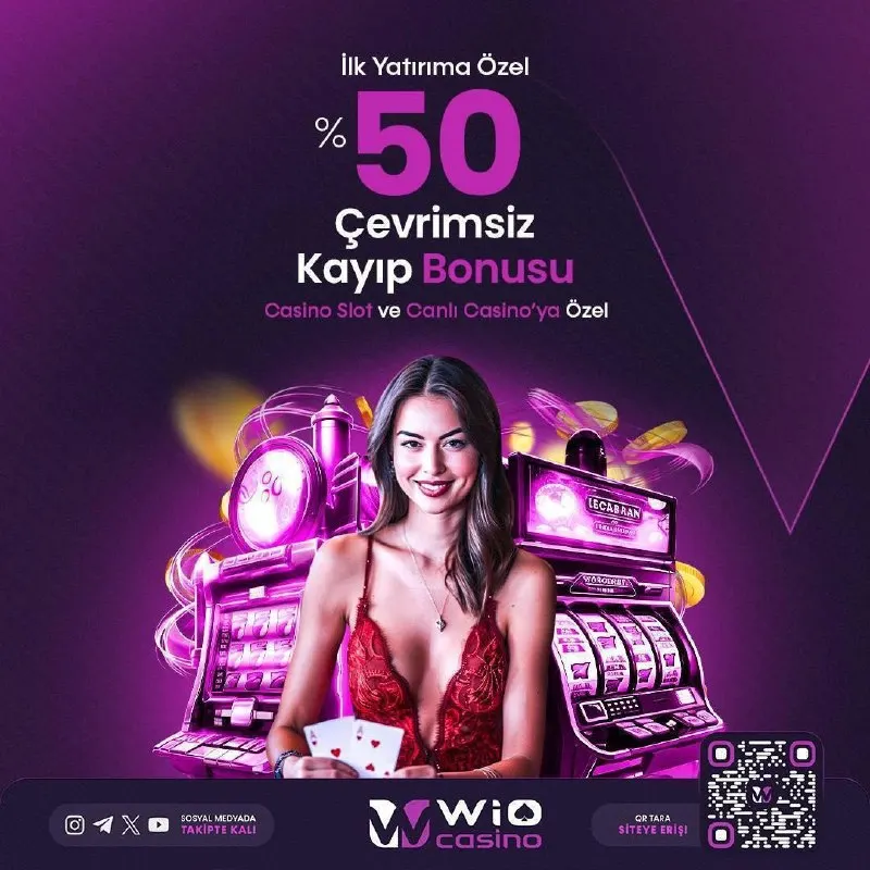 WioCasino Telegram: İlk Yatırıma Özel🔼 🛫 %50 Çevrimsiz Kayıp Bonus 💵 ✔️Wio Casino Her An Kazan 🍀 📥…