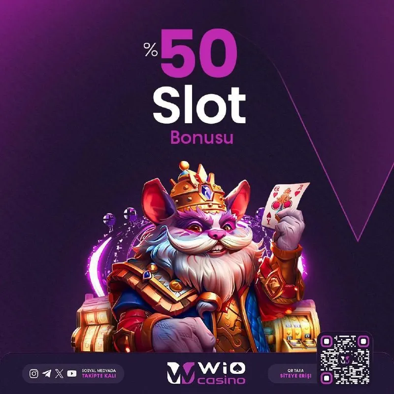 WioCasino Telegram: 🔄Yatırıma Özel🔼 🛫 %50 Slot Yatırım Bonusu💵 ✔️Wio Casino Her An Kazan 🍀 📥 Güncel…