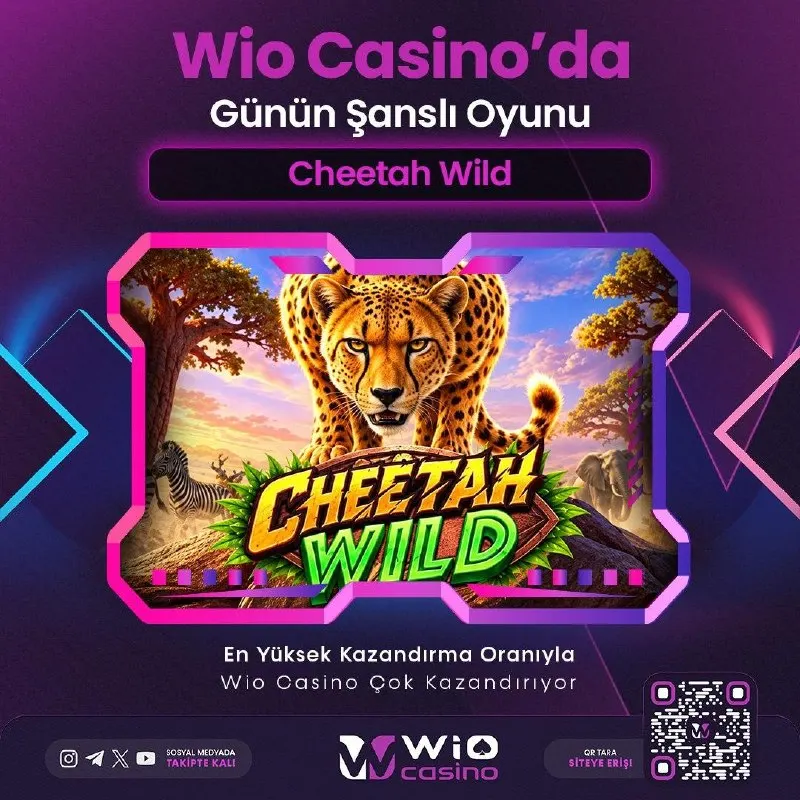 WioCasino Telegram: 𝐖𝐢𝐨 𝐂𝐚𝐬𝐢𝐧𝐨'𝐝𝐚 𝐆𝐮̈𝐧𝐮̈𝐧 𝐒̧𝐚𝐧𝐬𝐥ı 𝐎𝐲𝐮𝐧𝐮 😮 🔣 𝐂𝐡𝐞𝐞𝐭𝐚𝐡 𝐖𝐢𝐥𝐝🔣 📥 𝐆𝐮̈𝐧𝐜𝐞𝐥 𝐀𝐝𝐫𝐞𝐬𝐢𝐦𝐢𝐳…
