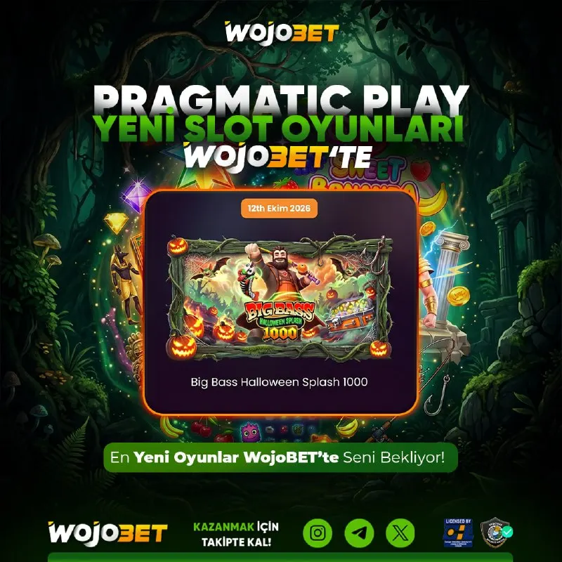 Wojobet Telegram: 🔤🔤🔤🔤🔤🔤🔤 🔞 Pragmatic Play’den Yeni Slot Oyunu Yayında!🔞 ✨Kazandıran slot…