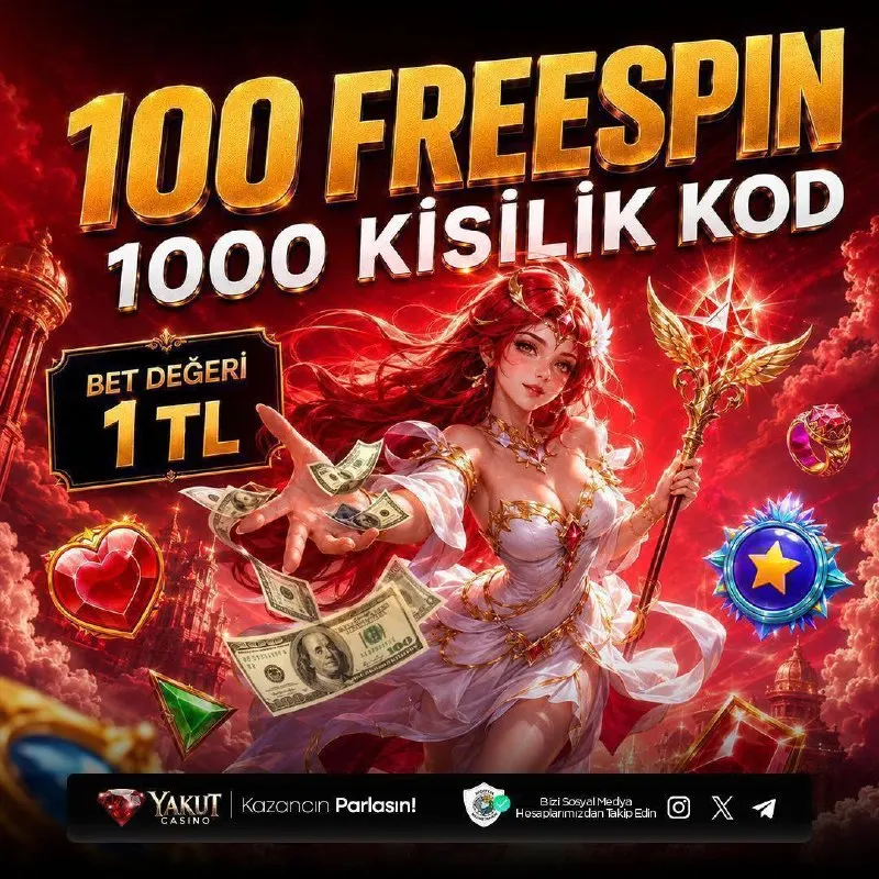 Yakut Casino Telegram: 💎 #YAKUTCASİNO'DA HER GÜN FREESPIN, HER GÜN ETKİNLİK! 🙂🤎🤎 🤎🙂💓💓🤎😈🦋🌹 ✅ SON İŞLEM…