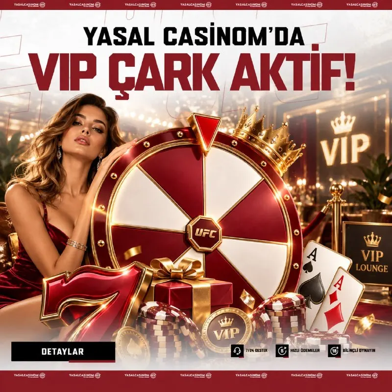 YasalCasinom Telegram: 🌟YASALCASİNOM’DA KAZANDIRAN ÇARK AKTİF ❗️VIP Çark Bonusundan her gün…