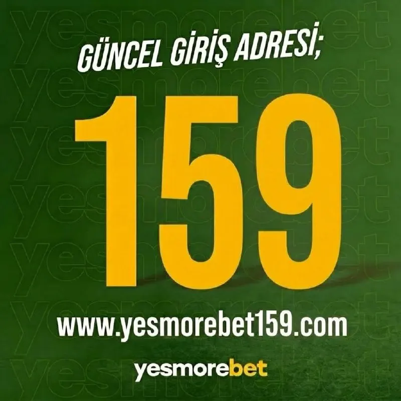 Yesmorebet Telegram: 💚 YESMOREBET GİRİŞ