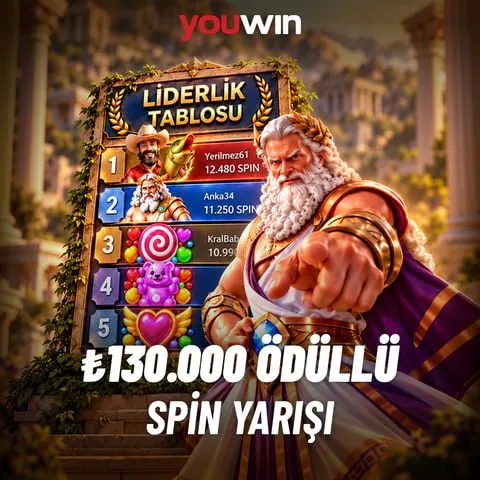 Youwin Telegram: 🏁 ₺130.000 ÖDÜLLÜ SPİN YARIŞI! 🔥 🎰 Seçili Pragmatic Play oyunlarında min…
