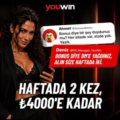 Youwin Telegram: 🔥 SALI & CUMA YATIRIMLARINA %50 ÖDÜL! Her Salı ve Cuma, yatırımına özel…