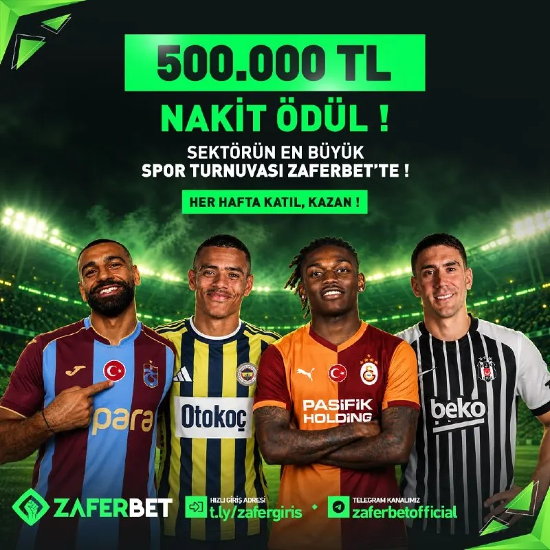 Zaferbet Telegram: ⚽️ Zaferbet Haftalık Spor Turnuvamızın Bir Haftası Daha Sona Erdi ! 💰…