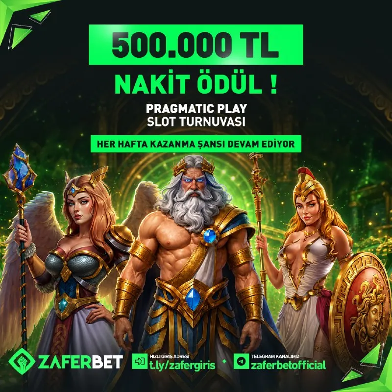 Zaferbet Telegram: 📢 500.000₺ Ödüllü Pragmatic Play ve Zaferbet Ortaklığında düzenlenen bu…