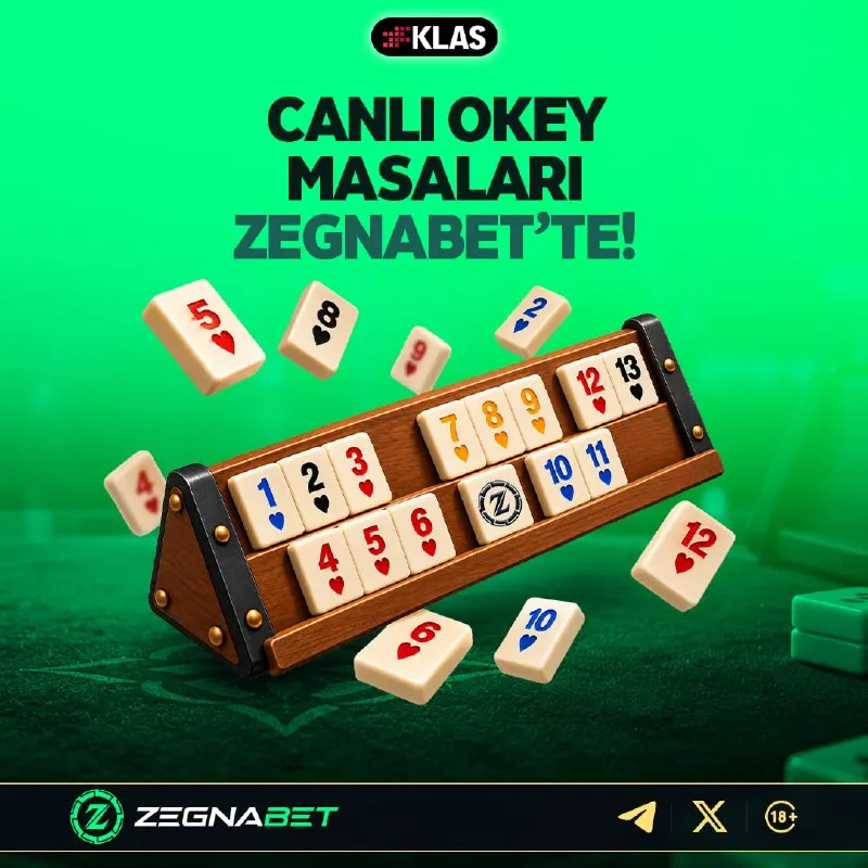 Zegnabet Telegram: 🎊 CANLI OKEY MASALARI ZEGNABET'TE! Aradığın kazanç, beklediğin taşta gizli!…