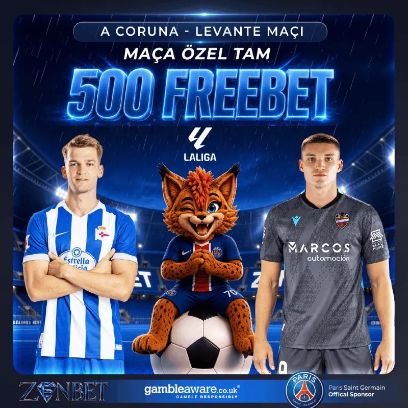Zenbet Telegram: ZenBet Farkı İle 500 Freebet! 👟 A Coruna - Levante 💘 Tek Yapman Gereken Toplam…