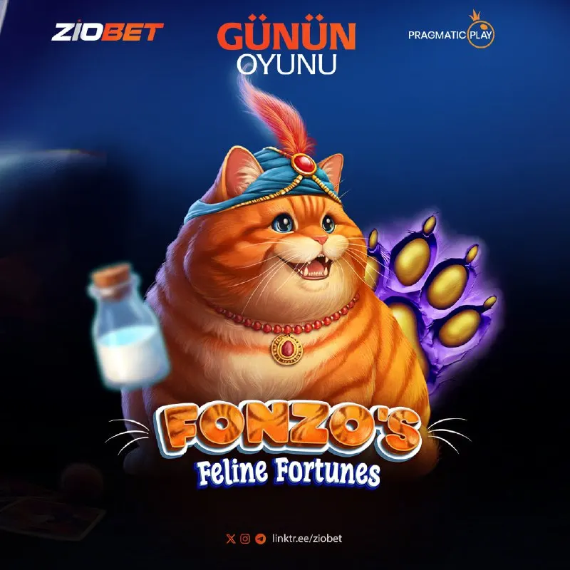 Ziobet Telegram: GÜNÜN SLOT OYUNU 🎰 🔥 Bugünün şans yıldızı belli oldu! 👑 Seçili slot oyununda…